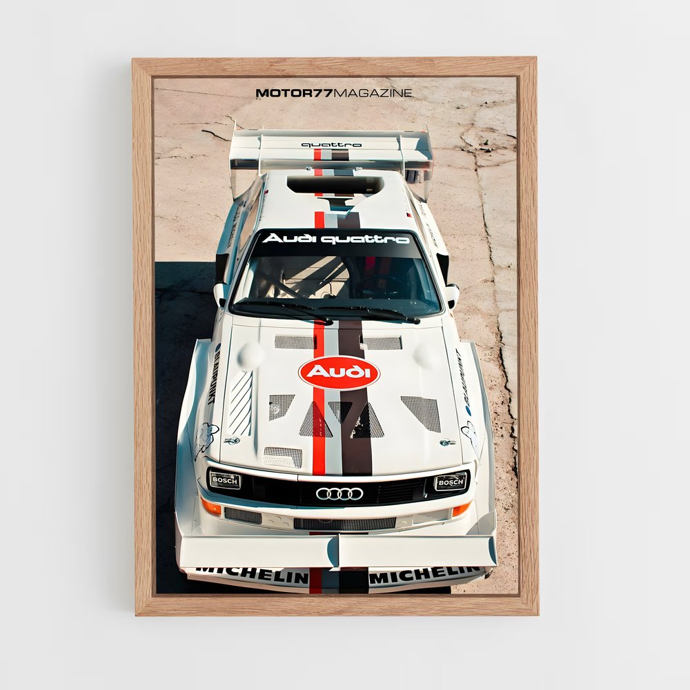 Poster Sportive Émotion – affiche Audi (vue 4)